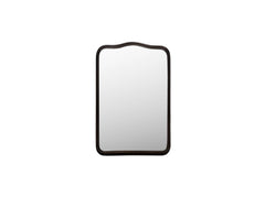 Keyes Blackened Bronze Cast Aluminum Mirror - Ornate Home