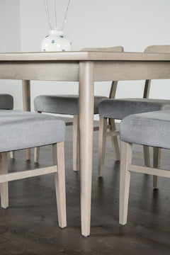Keynes Gray Dining Table - Ornate Home