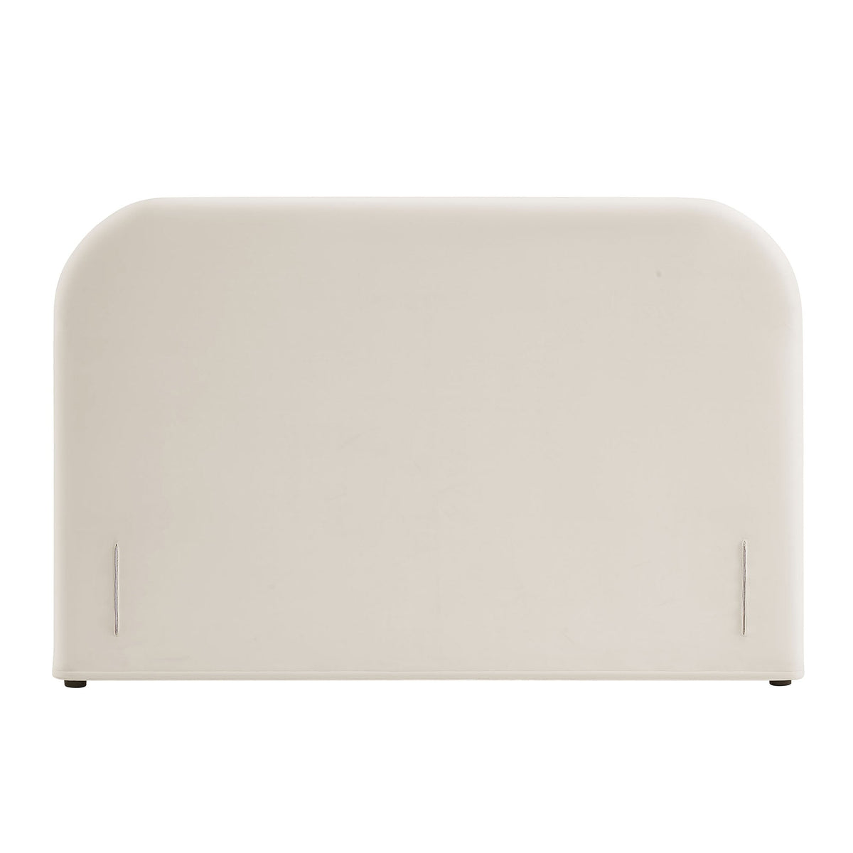 Keynote Alabaster King Size Stain-Resistant Performance Velvet Headboard - Ornate Home