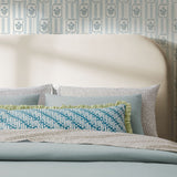 Keynote Alabaster Queen Size Stain-Resistant Performance Velvet Headboard - Ornate Home