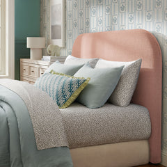 Keynote Blush Full Size Upholstered Fabric Headboard - Ornate Home