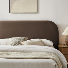 Keynote Chocolate Brown Queen Performance Velvet Storage Platform Bed Frame - Ornate Home