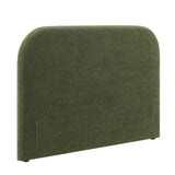 Keynote Foliage King Size Upholstered Fabric Headboard