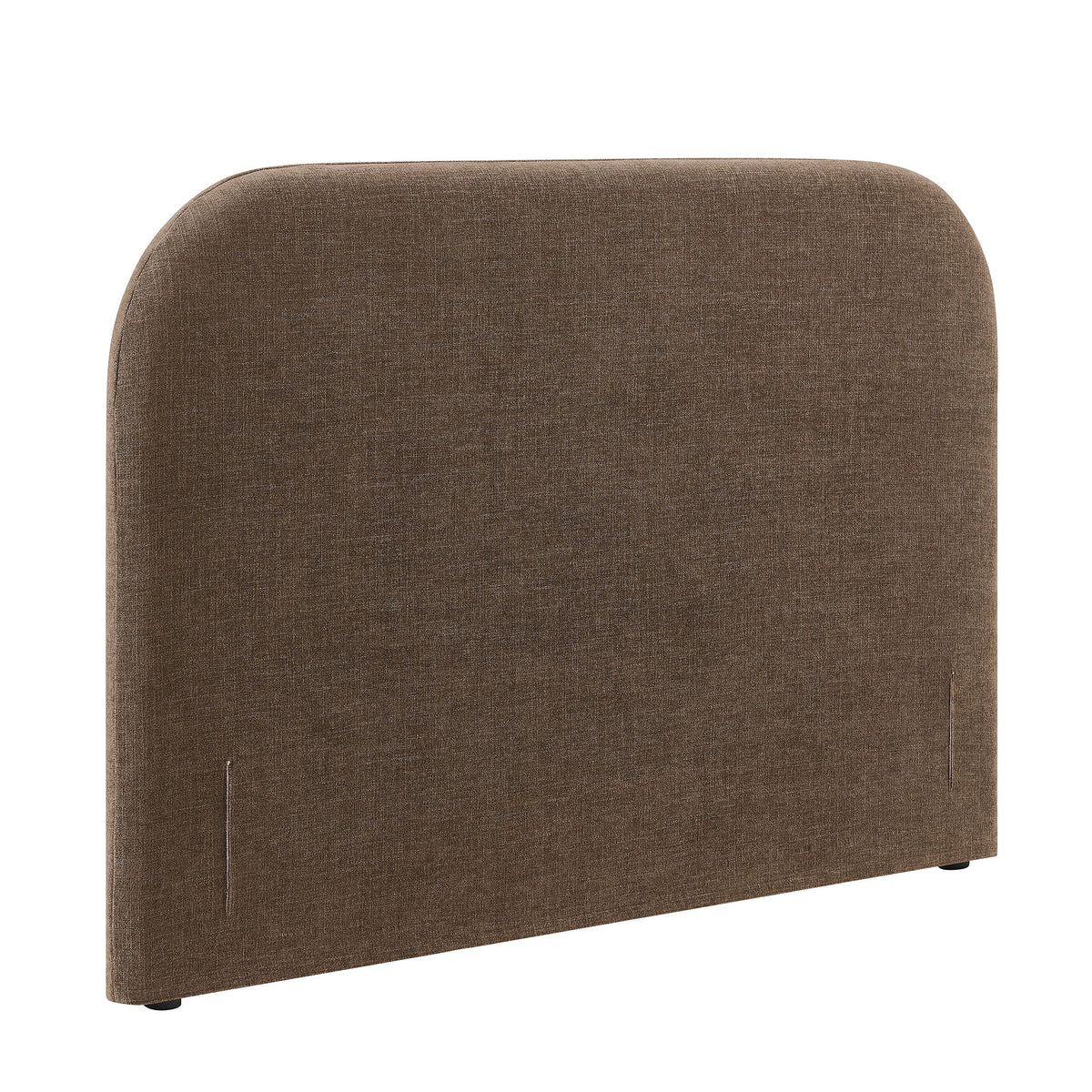 Keynote Mocha Queen Size Upholstered Fabric Headboard