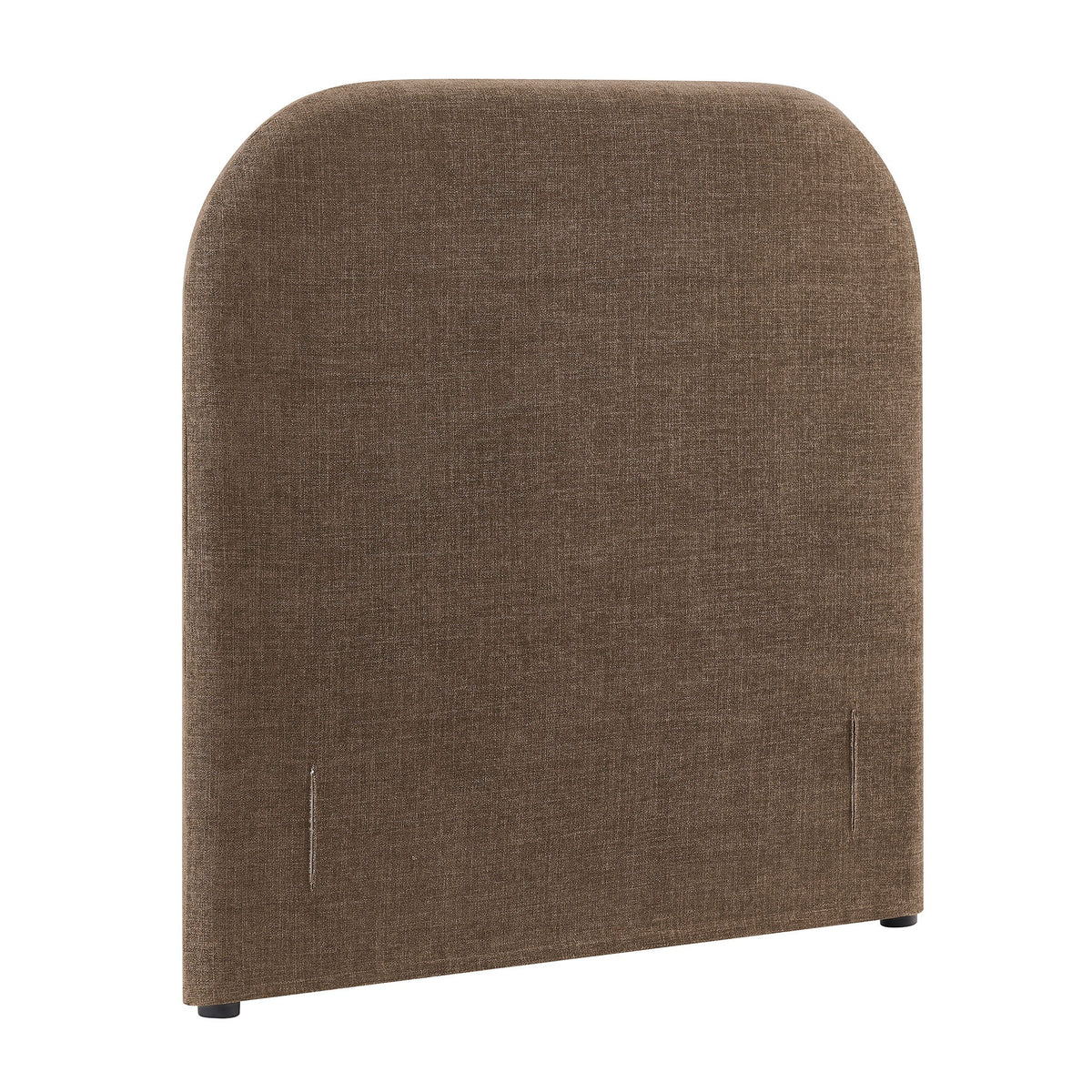 Keynote Mocha Twin Size Upholstered Fabric Headboard - Ornate Home