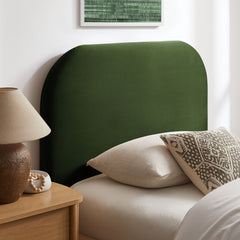 Keynote Moss Green Twin Performance Velvet Storage Platform Bed Frame - Ornate Home