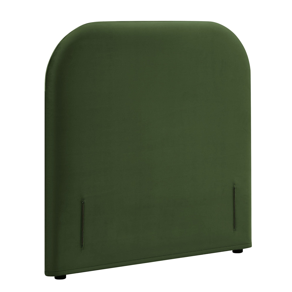 Keynote Moss Green Twin Stain-Resistant Performance Velvet Headboard - Ornate Home