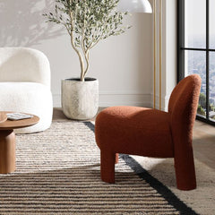 Khadija Rust Occasional Chair - Ornate Home