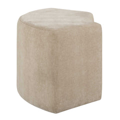 Khai Brown Rounded Plush Dining Bench - Ornate Home