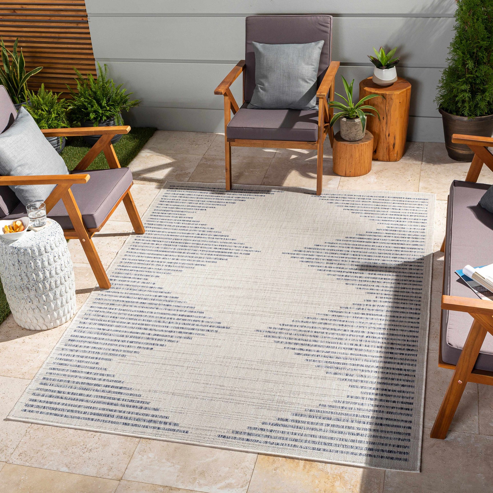 Khandallah Outdoor Area Rug - Ornate Home
