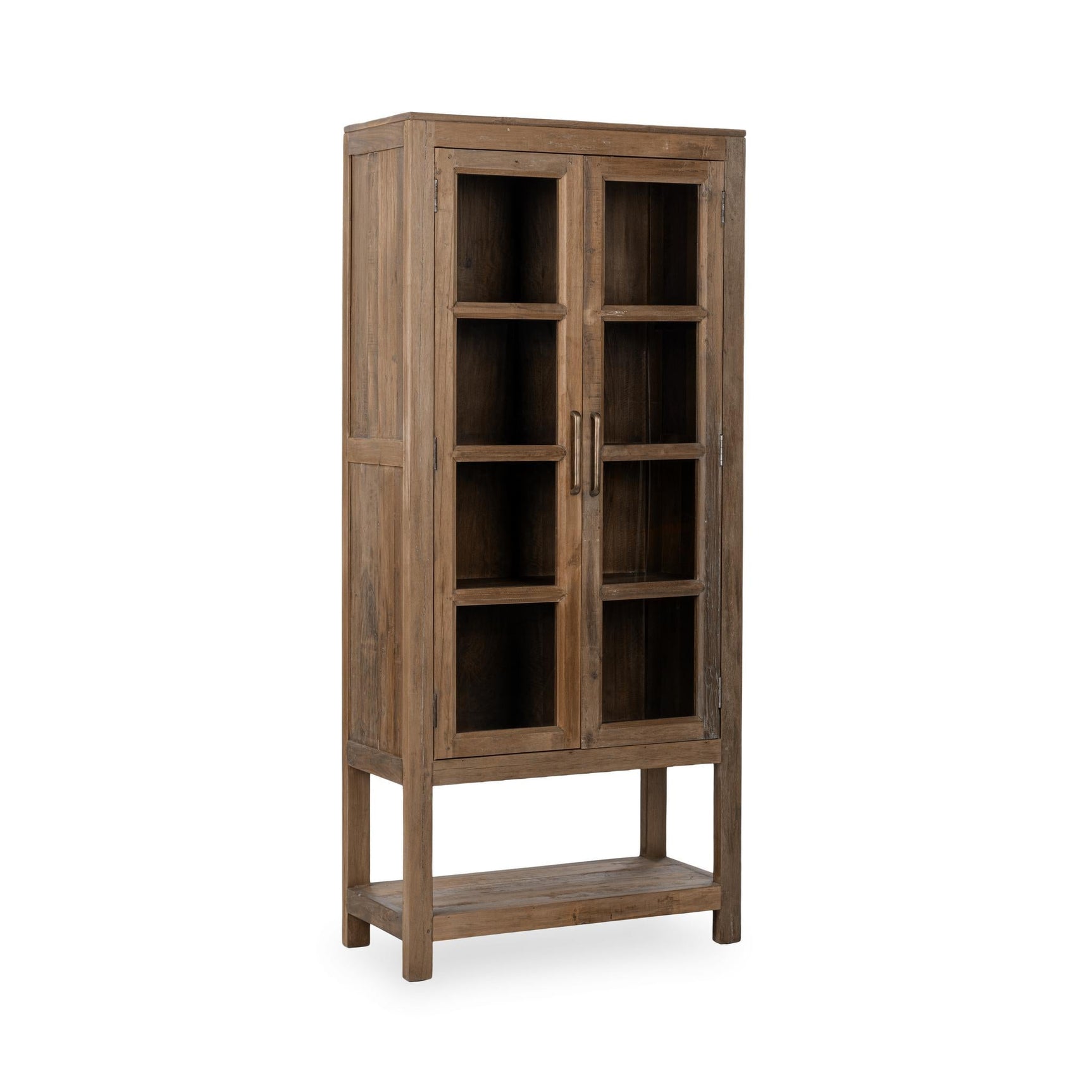 Kharga Natural Tall Display Cabinet - Ornate Home