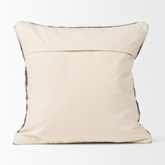 Khloe Taupe 20x20 Square Pillow Cover - Ornate Home