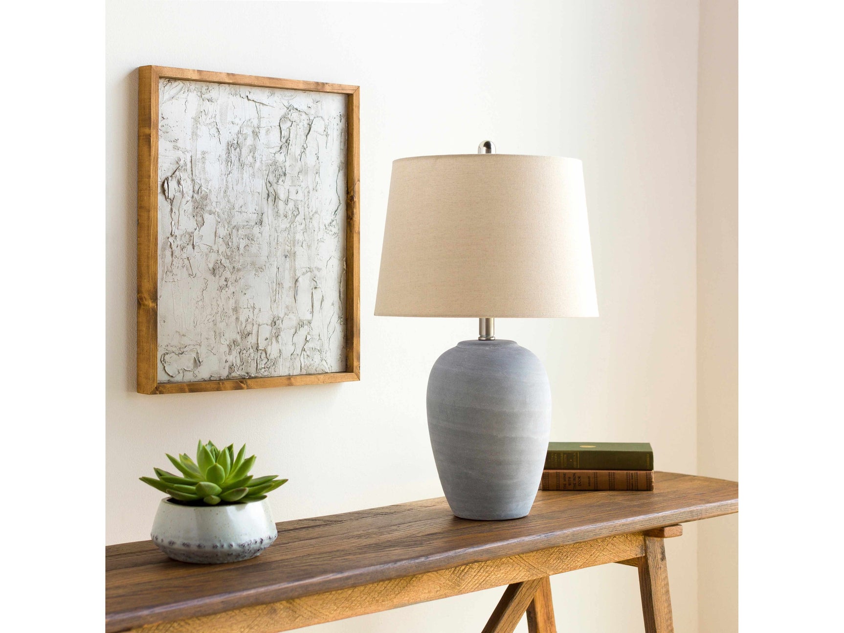 Khoi Brass Glass Table Lamp - Ornate Home