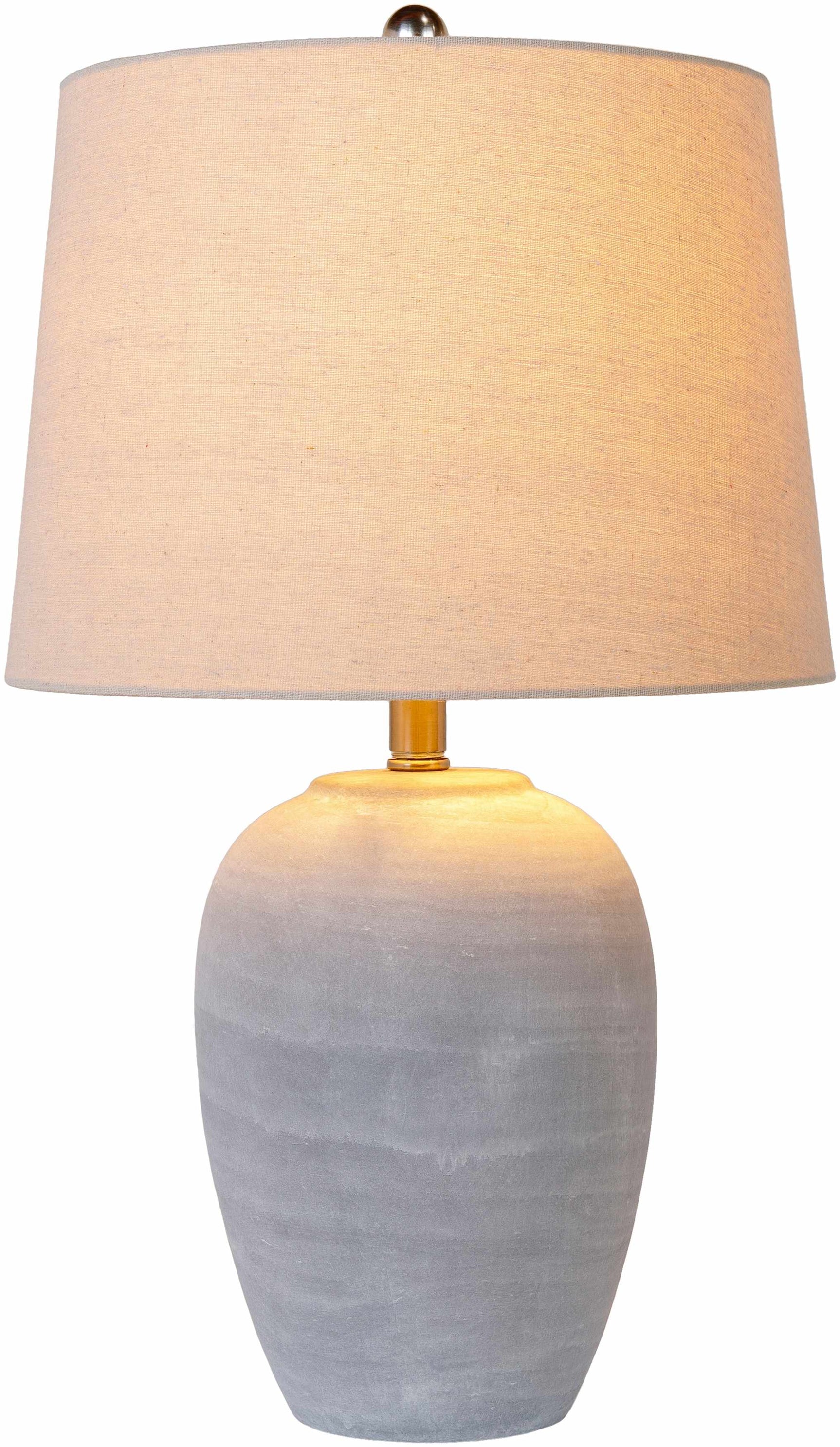 Khoi Brass Glass Table Lamp - Ornate Home