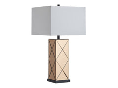 Kian Brown/Black Table Lamp (Set of 2) - Ornate Home