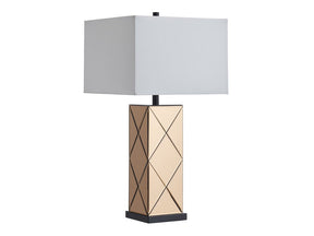 Kian Brown/Black Table Lamp (Set of 2) - Ornate Home