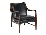 Kiannah Black Club Chair - Ornate Home