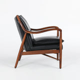 Kiannah Black Club Chair - Ornate Home