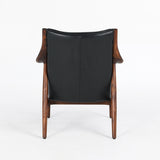 Kiannah Black Club Chair - Ornate Home