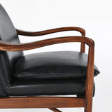 Kiannah Black Club Chair - Ornate Home