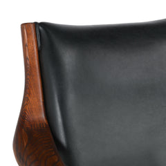 Kiannah Black Club Chair - Ornate Home