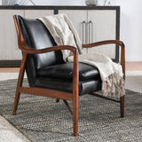 Kiannah Black Club Chair - Ornate Home