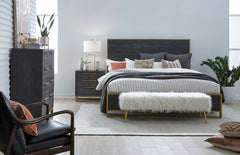 Kiannah Black Club Chair - Ornate Home