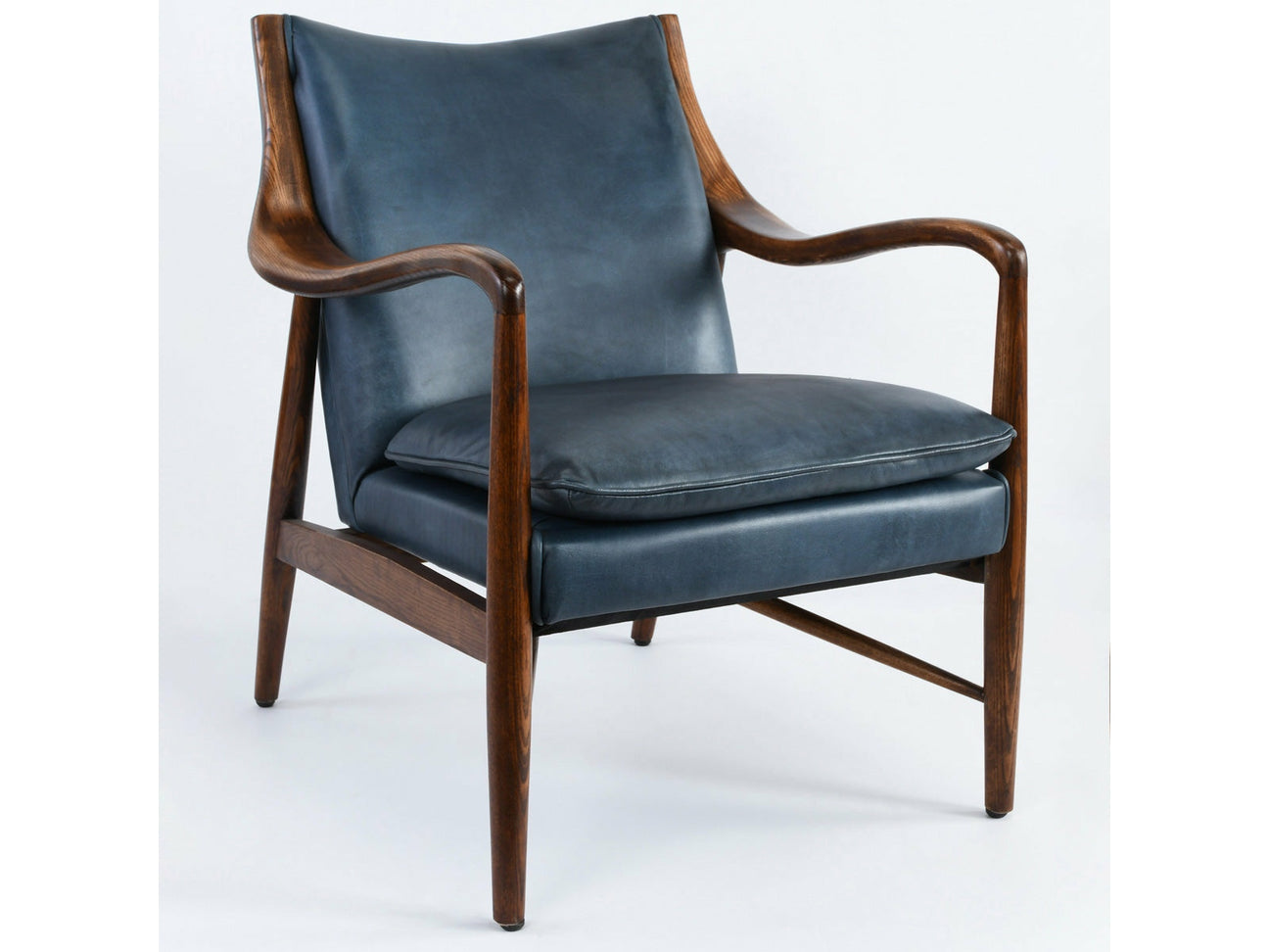 Kiannah Ocean Blue Club Chair - Ornate Home