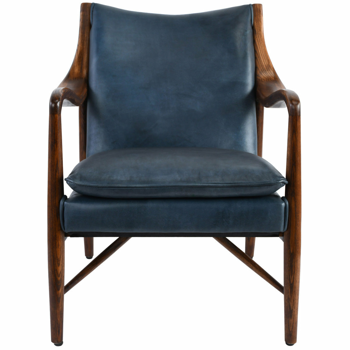 Kiannah Ocean Blue Club Chair - Ornate Home