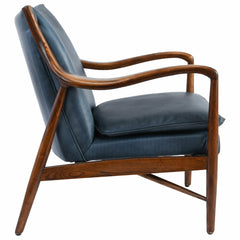 Kiannah Ocean Blue Club Chair - Ornate Home