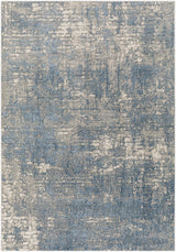 Kiblawan Teal Abstract Area Rug - Clearance - Ornate Home