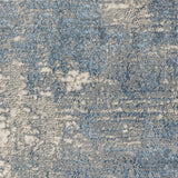 Kiblawan Teal Abstract Area Rug - Clearance - Ornate Home