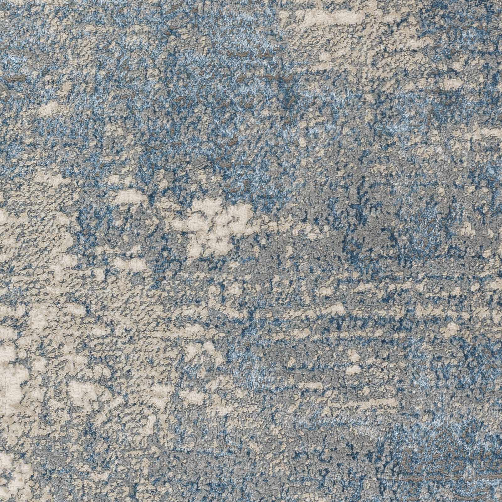 Kiblawan Teal Abstract Area Rug - Clearance - Ornate Home