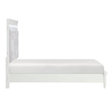 Kidman White California King Bed - Ornate Home