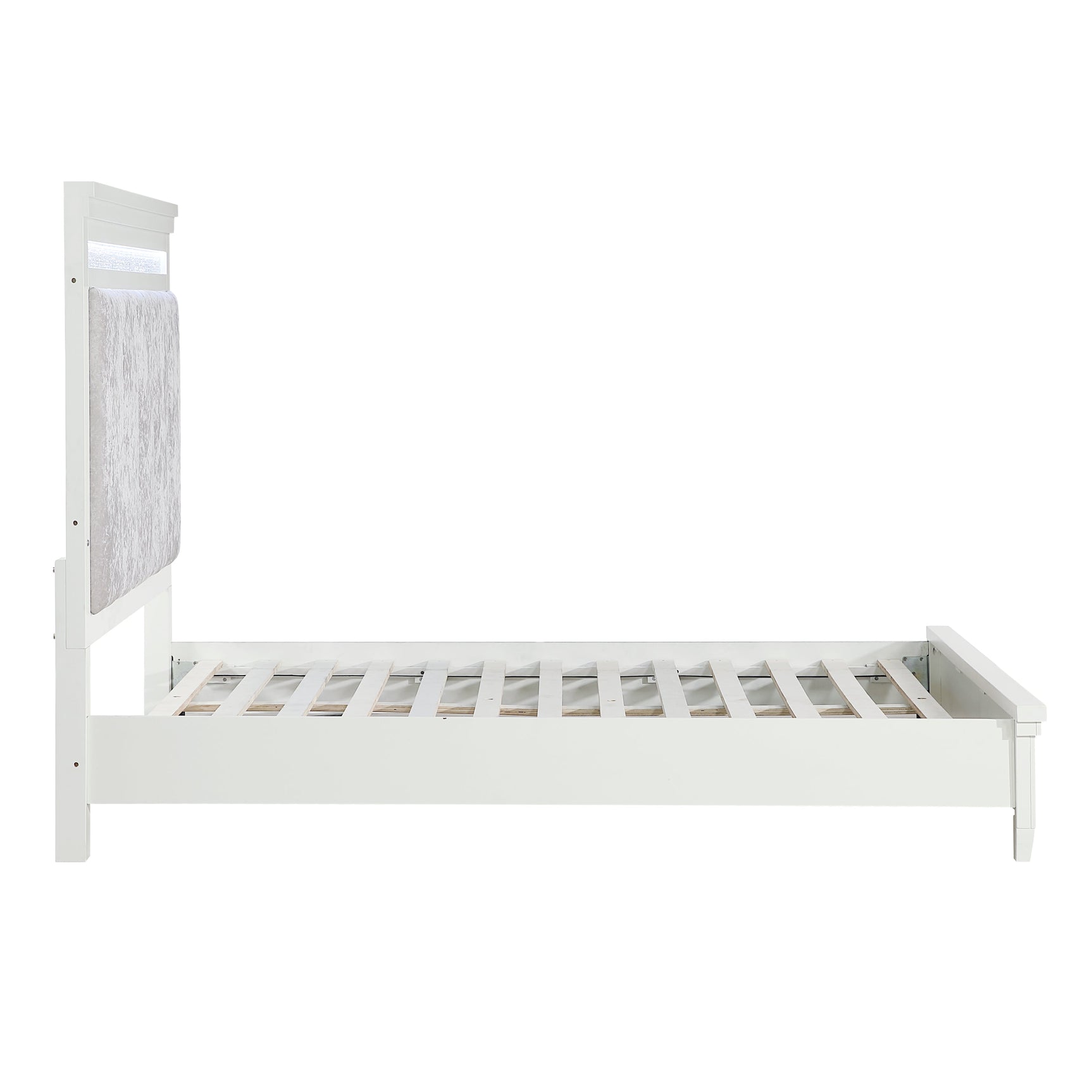 Kidman White California King Bed - Ornate Home