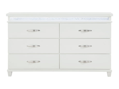 Kidman White Dresser - Ornate Home