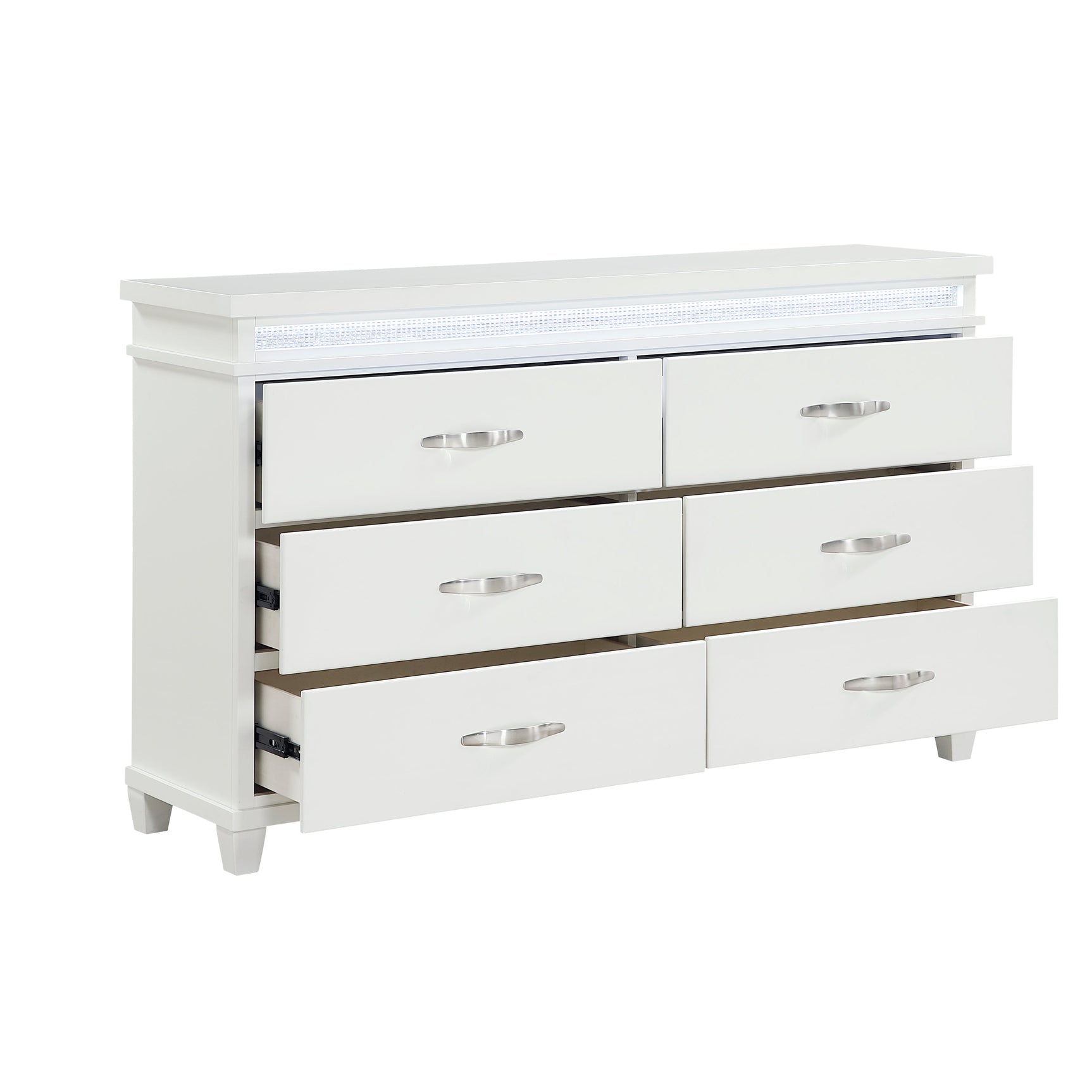 Kidman White Dresser - Ornate Home