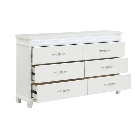 Kidman White Dresser - Ornate Home
