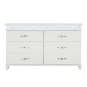Kidman White Dresser - Ornate Home