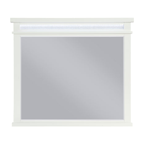 Kidman White/Gray 5-Piece Queen Bedroom Set - Ornate Home