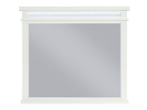 Kidman White Mirror - Ornate Home