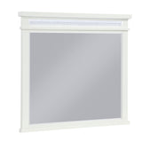 Kidman White Mirror - Ornate Home