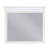 Kidman White Mirror - Ornate Home