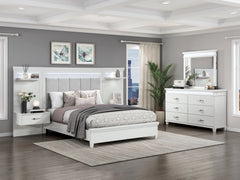 Kidman White Nightstand - Ornate Home
