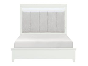 Kidman White Queen Bed - Ornate Home