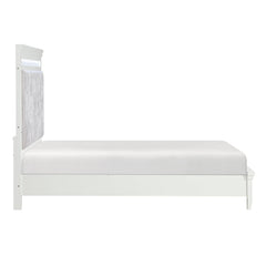 Kidman White Queen Bed - Ornate Home