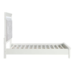 Kidman White Queen Bed - Ornate Home