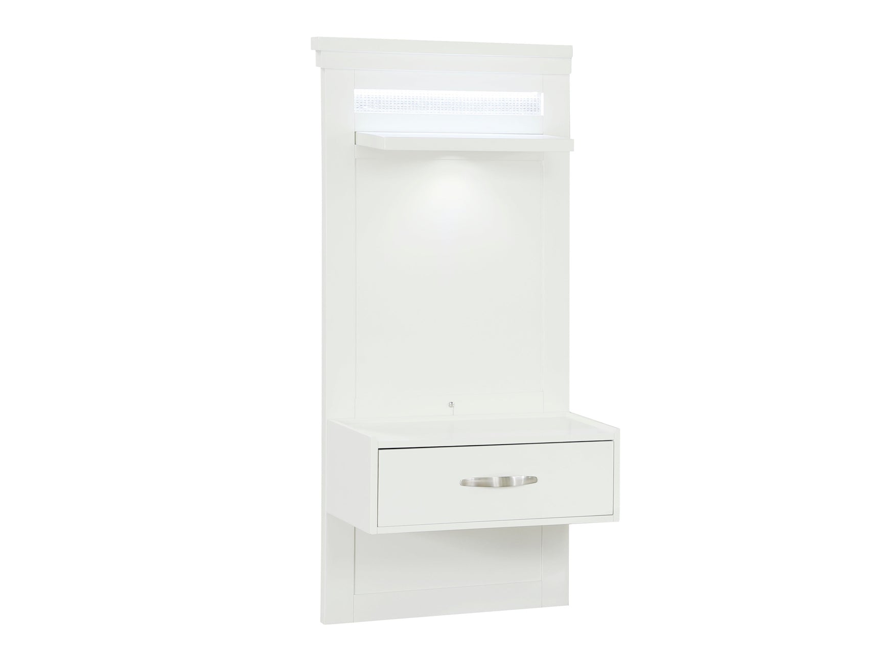 Kidman White Tower Nightstand - Ornate Home