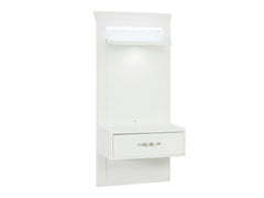 Kidman White Tower Nightstand - Ornate Home