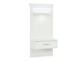 Kidman White Tower Nightstand - Ornate Home